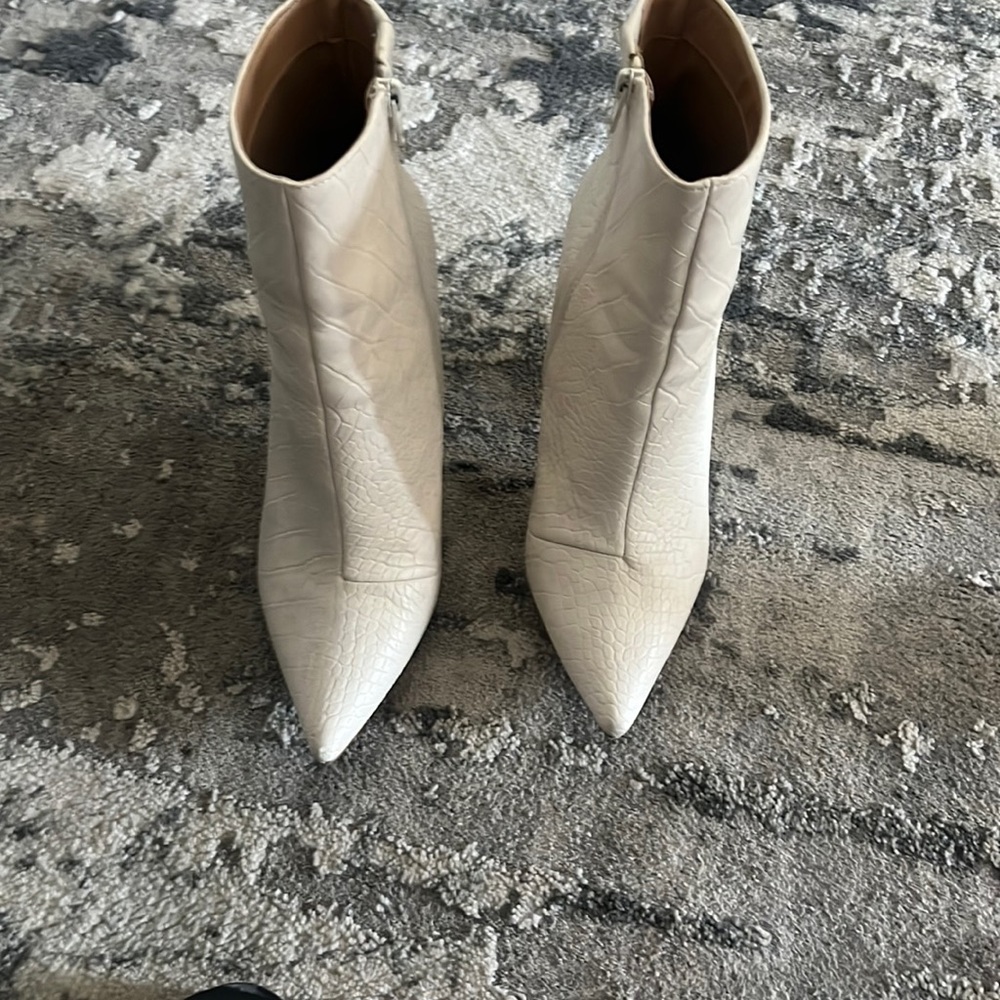 White Booties - image 1
